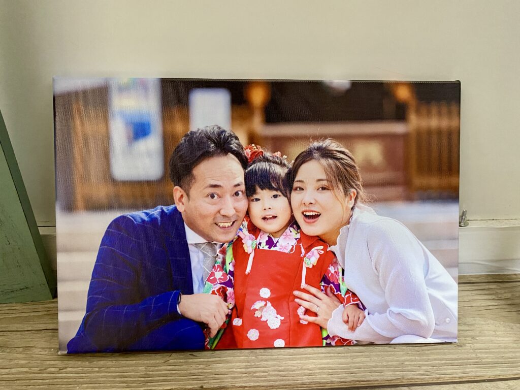 キャンバスプリント