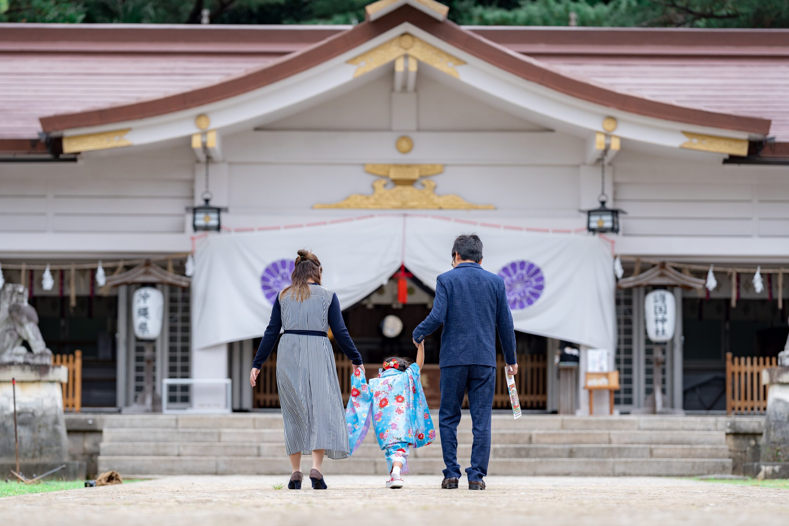 護国神社の風景