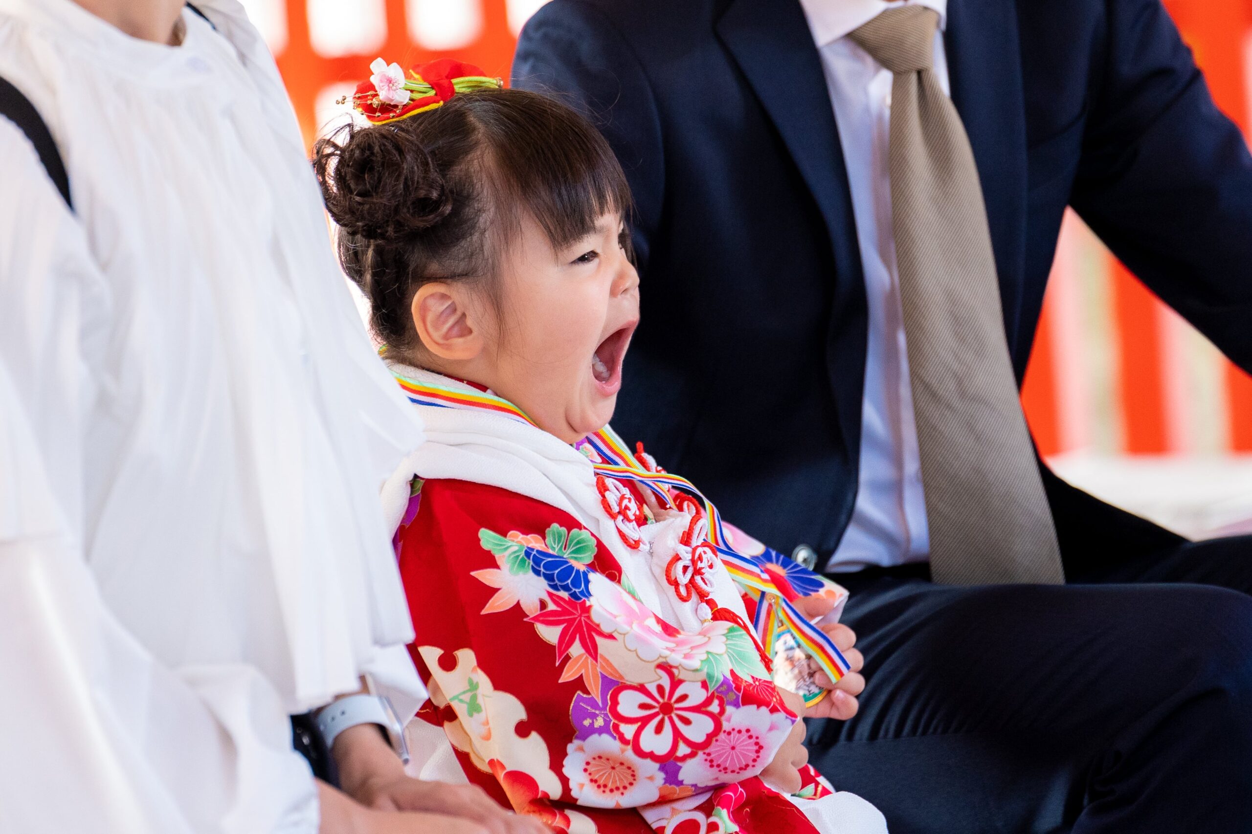 沖縄 七五三 写真｜着物姿の女の子のポートレート写真