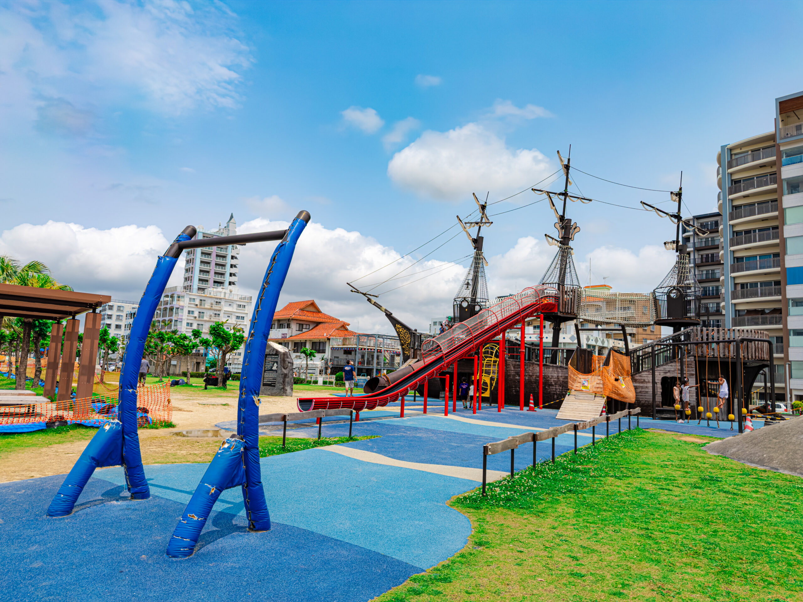 インディアンオーク号の遊具