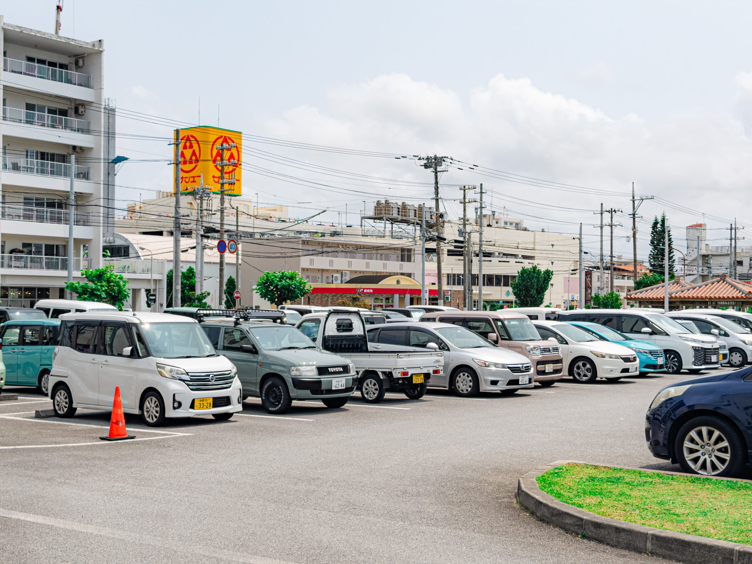 アラハビーチ南側駐車場